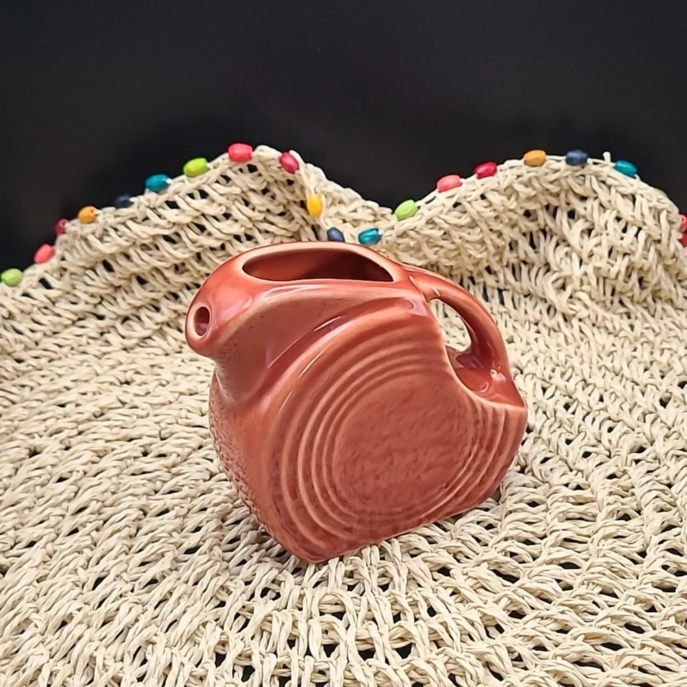 FIESTAWARE HLC Retired PAPRIKA Mini Disc Pitcher 2012